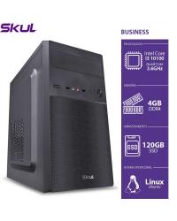 COMPUTADOR BUSINESS B300 - I3 10100 3.6GHZ 10ªGER MEM 4GB DDR4 SSD 120GB HDMI/VGA FONTE 300W PFC ATIVO