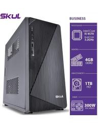 COMPUTADOR BUSINESS B500 - I5 4570 3.2GHZ 4GB DDR3 HD 1TB HDMI/VGA FONTE 200W