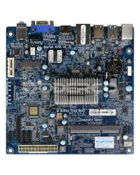 PLACA MÃE MINI-ITX IPX1800E2 COM PROC INTEG J1800 2.41GHZ 1X DDR3 SODIMM 4X USB 2.0 1X USB 3.0 HDMI/VGA REDE GIGABIT