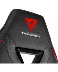 Cadeira Gamer DC3 Preta/Vermelha THUNDERX3