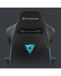 Cadeira Gamer BC7 Larger 150kg Black Cyan THUNDERX3