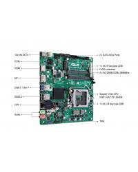 MINI COMPUTADOR BUSINESS B500 - I5 8500T 2.1GHZ 8GB DDR4 SODIMM SEM HD FONTE EXTERNA 90W - BM8500T8