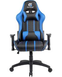 Cadeira Gamer Black Hawk Preta/Azul FORTREK