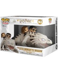 POP! HARRY POTTER - HARRY, HERMIONE E RON - RIDING GRINGGOTTS DRAGON #93