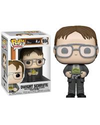 POP! THE OFFICE - DWIGHT SCHRUTE COM GRAMPEADOR NA GELATINA #1004