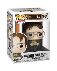 POP! THE OFFICE - DWIGHT SCHRUTE COM GRAMPEADOR NA GELATINA #1004