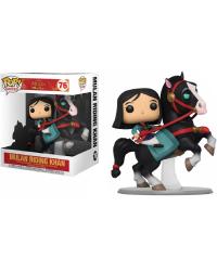 POP! DISNEY MULAN - MULAN MONTADO NO KHAN 15 CENTÍMETROS #76