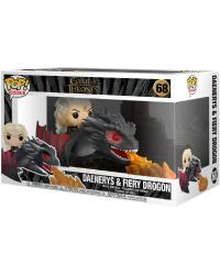 POP! GAME OF THRONES - DAENERYS ON FIERY DROGON #68