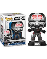 POP! STAR WARS - A GUERRA DOS CLONES - WRECKER #413