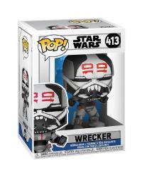 POP! STAR WARS - A GUERRA DOS CLONES - WRECKER #413