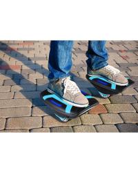 HOVERSHOES ATRIO PATINS STREET 3,5 POL. 350W VELOCIDADE 10KM/H AUTONOMIA 7KM SUPORTA ATÉ 100KGS PRETO/AZUL - ES276