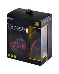 HEADSET VX GAMING TARANIS V2 P2 COM MICROFONE - PRETO E VERMELHO