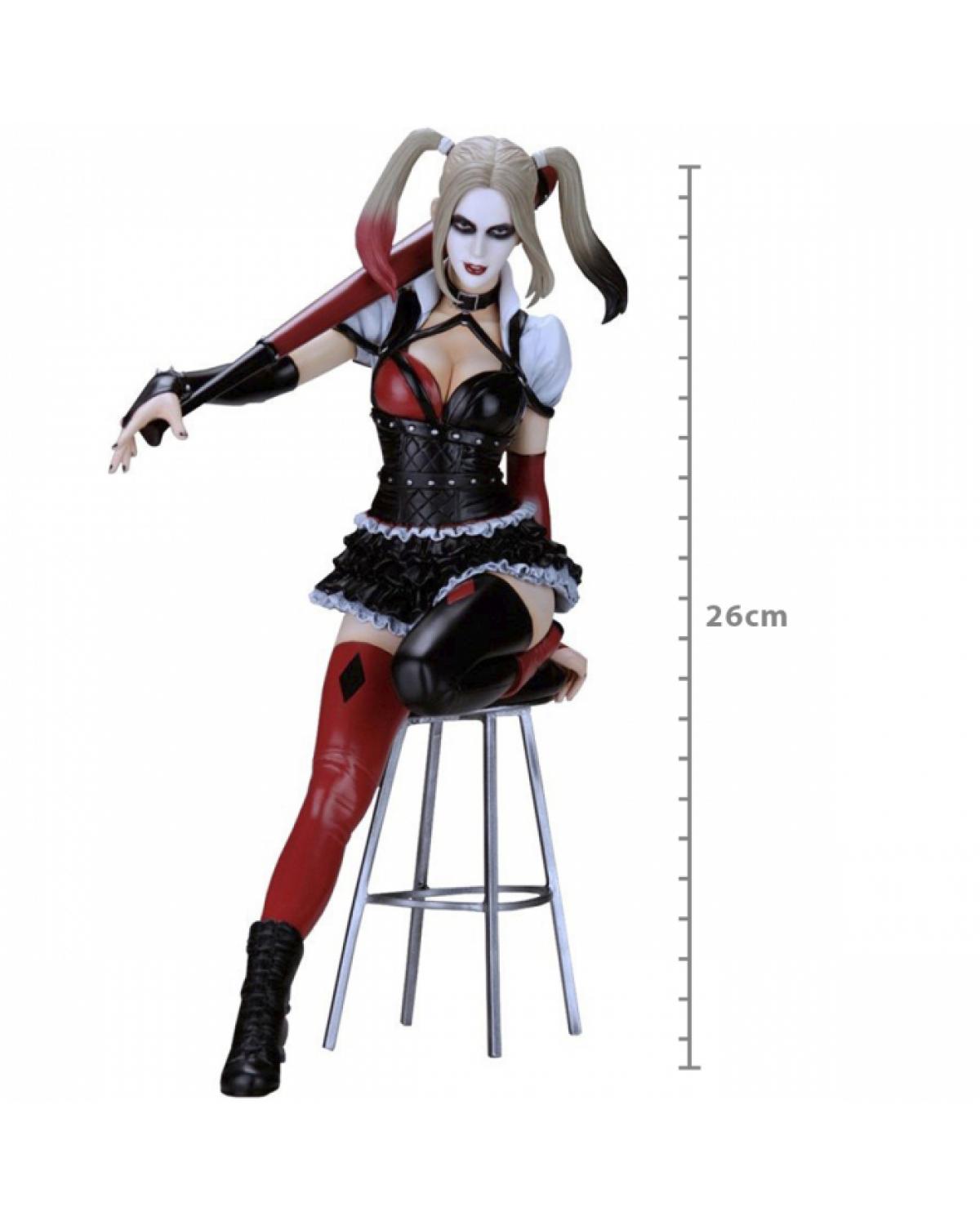 FIGURE FANTASY FIGURE GALLERY - HARLEY QUINN (LUIS ROYO) PVC - ARLEQUINA