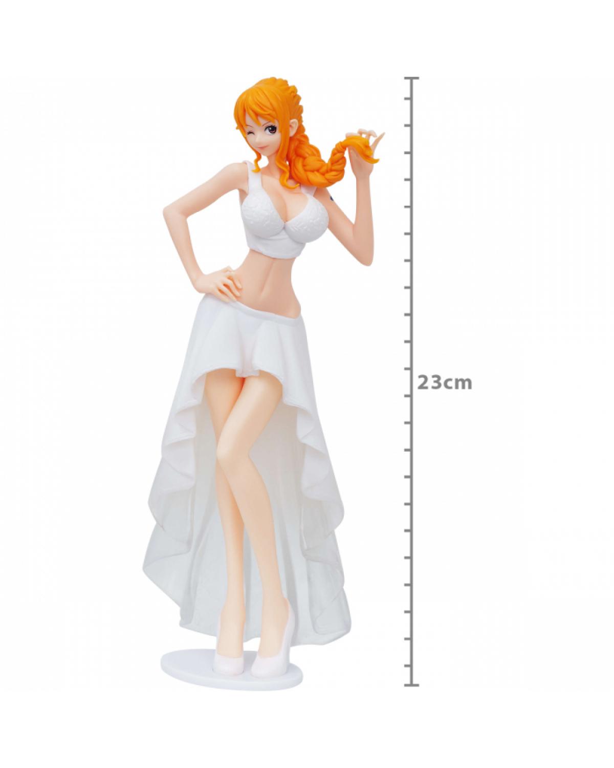 FIGURE - ONE PIECE - NAMI NOIVA- LADY EDGE WEDDING - BRANCA REF.27183/27184