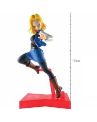 FIGURE DRAGON BALL SUPER - ANDROID 18 - THE ANDROID BATTLE REF:29217/29218