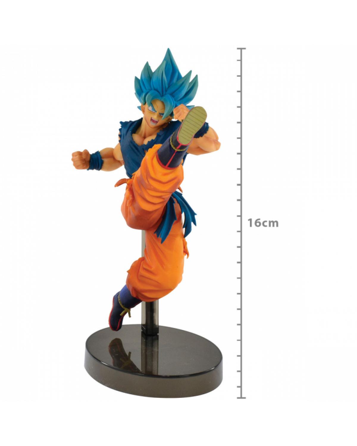 FIGURE DRAGON BALL SUPER - GOKU SUPER SAYAJIN BLUE - Z BATTLE REF: 34852/34853