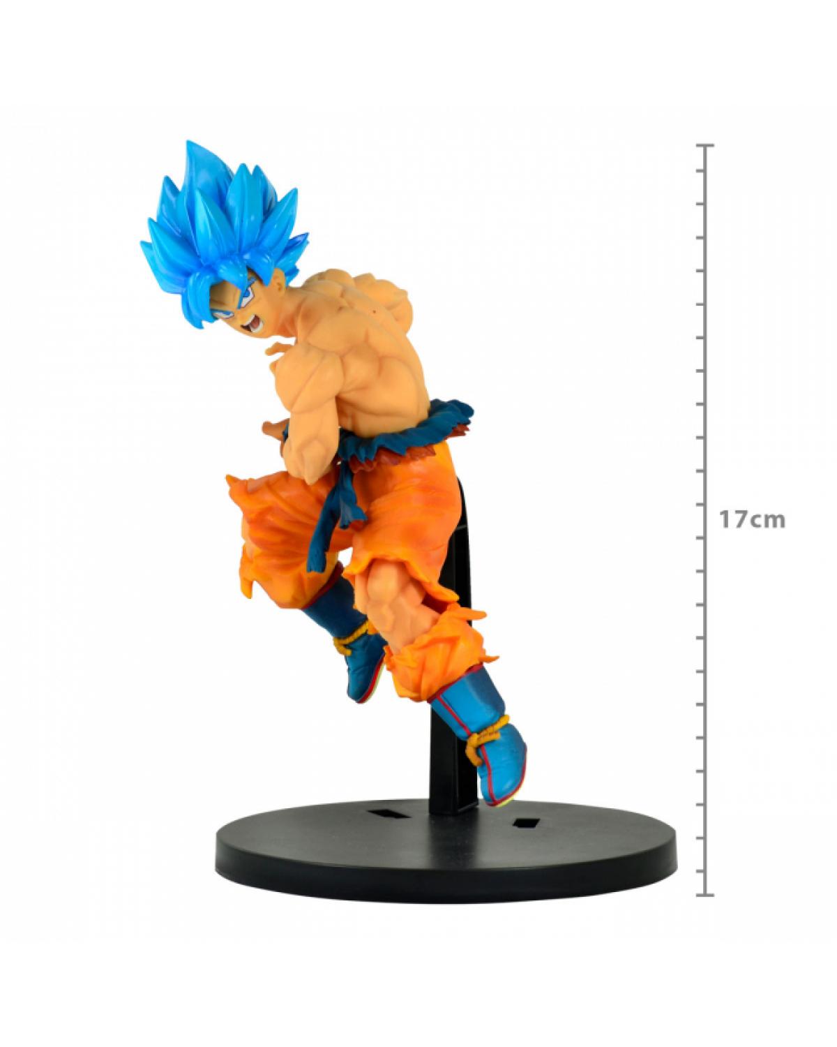 Action Figure Goku Blue Kaiohken: Dragon Ball Super (Boneco