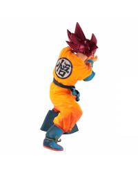 FIGURE DRAGON BALL SUPER - GOKU SUPER SAYAJIN GOD - BLOOD OF SAIYANS SPECIAL VI REF: 29826/29827