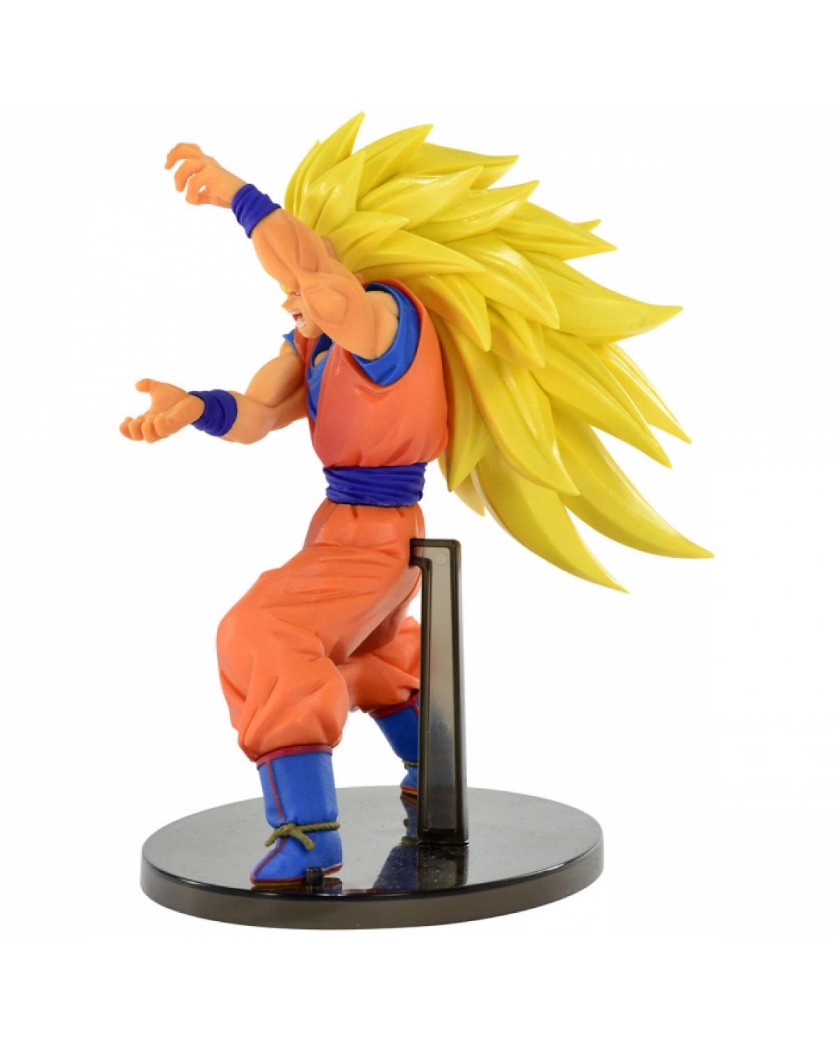 Boneco Dragon Ball Goku Super Saiyajin 3 Chosenshiretsuden