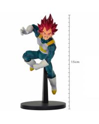 FIGURE DRAGON BALL SUPER - VEGETA SUPER SAYAJIN GOD - BLOOD OF SAIYANS REF: 20511/20512