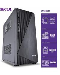 COMPUTADOR BUSINESS B500 - RYZEN 5 2400G 3.6GHZ 8GB DDR4 SSD 120GB HDMI/VGA FONTE 300W