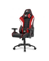 CADEIRA GAMER DT3 SPORTS ELISE PRETA COM VERMELHO