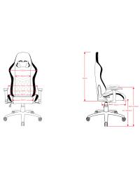 Cadeira Gamer DT3sports RGB Pixel Racing Series