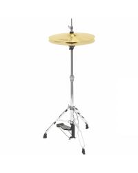 BATERIA ACUSTICA - LINHA SONORA - 22", 10", 12", 14", 16" - COM KIT DE FERRAGENS E BANCO - RED APPLE - BST1954RA