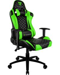 Cadeira Gamer Profissional TGC12 Preta/Verde THUNDERX3