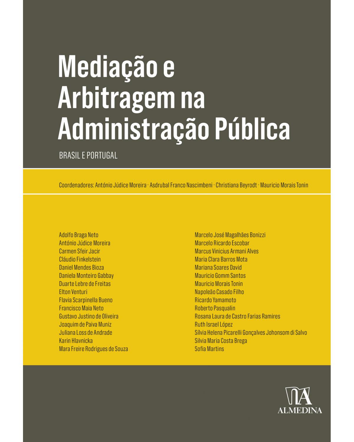 Mediação e arbitragem na administração pública - Brasil e Portugal | 2020