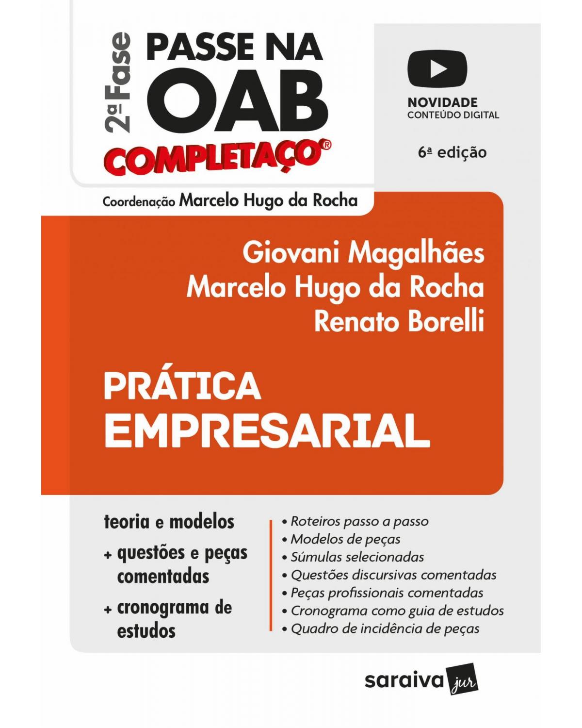 Prática empresarial - Completaço - Passe na OAB 2ª Fase FGV - 6ª Edição | 2022