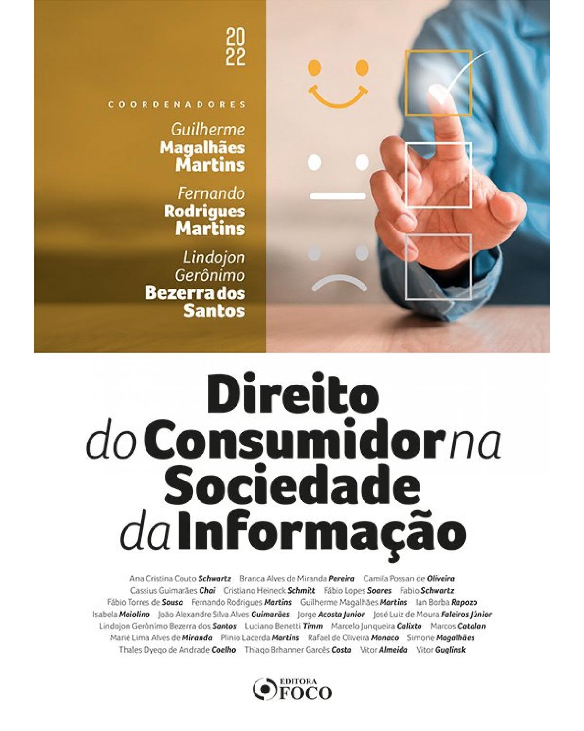 Direito do consumidor na sociedade da informação - 1ª Edição | 2022
