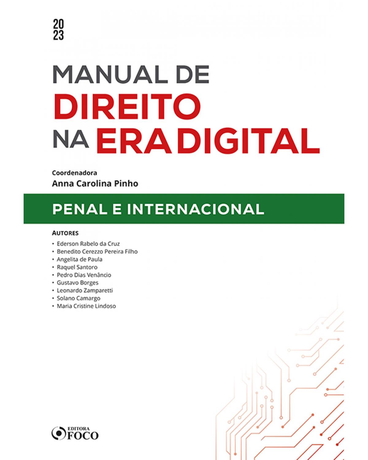 Manual de direito na era digital: penal e internacional - 1ª Edição | 2023