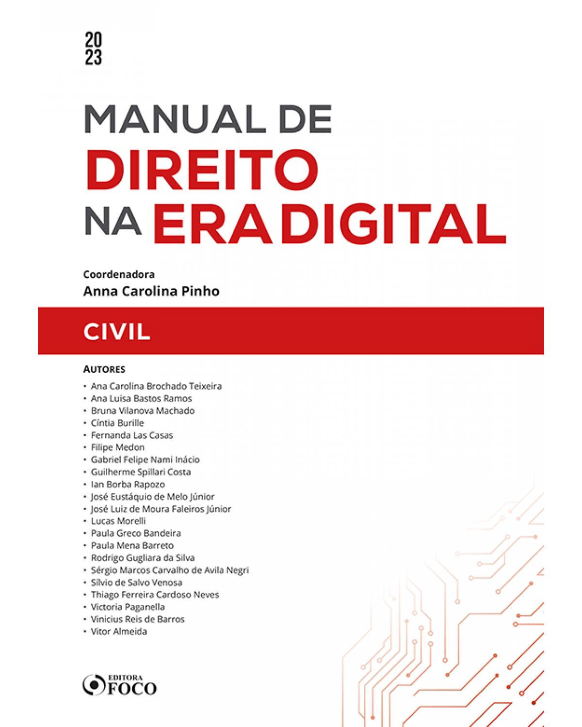 Manual de direito na era digital: civil - 1ª Edição | 2023