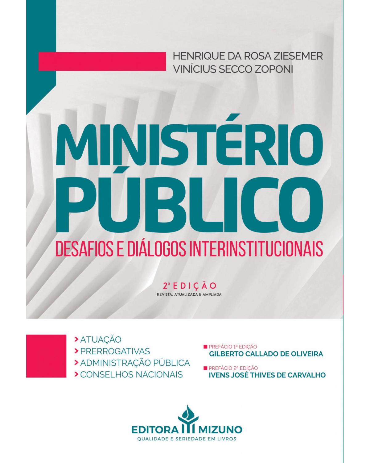 Ministério público: desafios e diálogos interinstitucionais - 2ª Edição | 2021