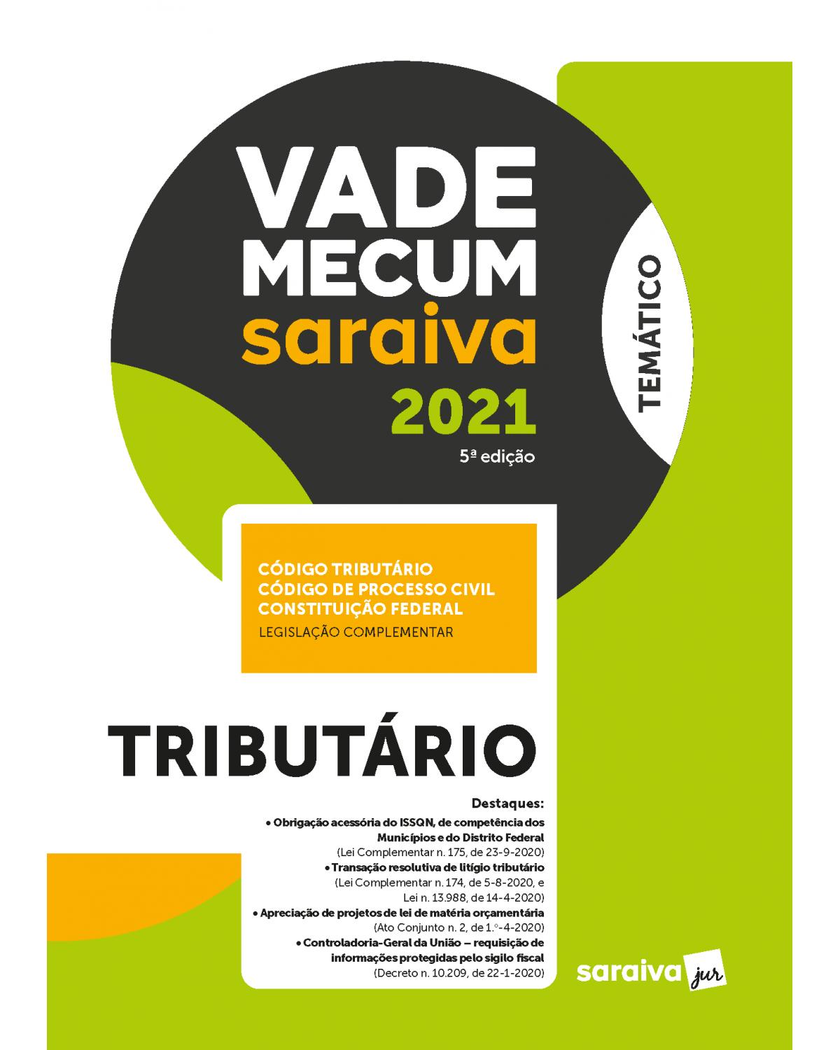 Vade mecum tributário - 5ª Edição | 2021