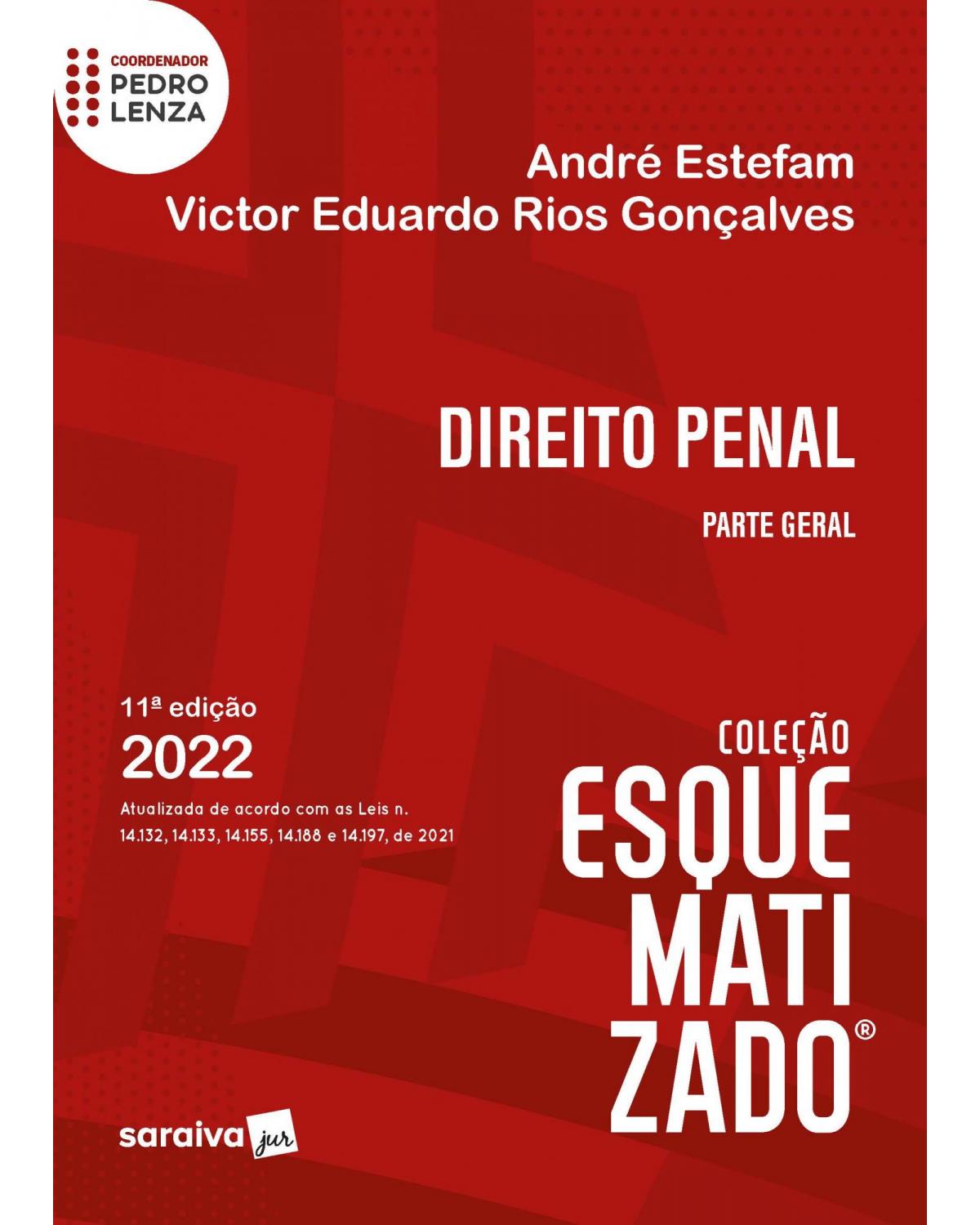 Direito penal: Parte geral esquematizado - 11ª Edição | 2022