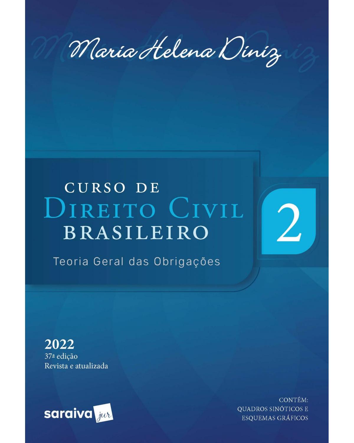 Curso de direito civil brasileiro - Volume 2 - 37ª Edição | 2022