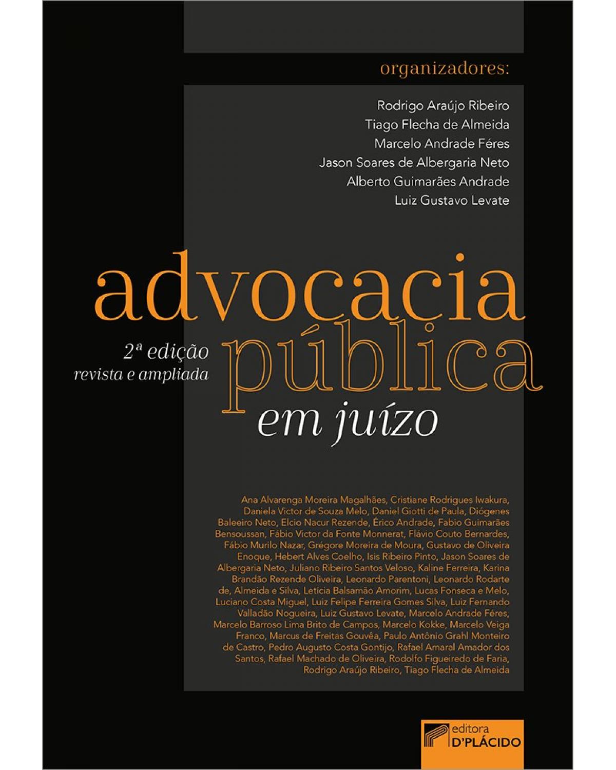 Advocacia pública em juízo - 2ª Edição | 2021