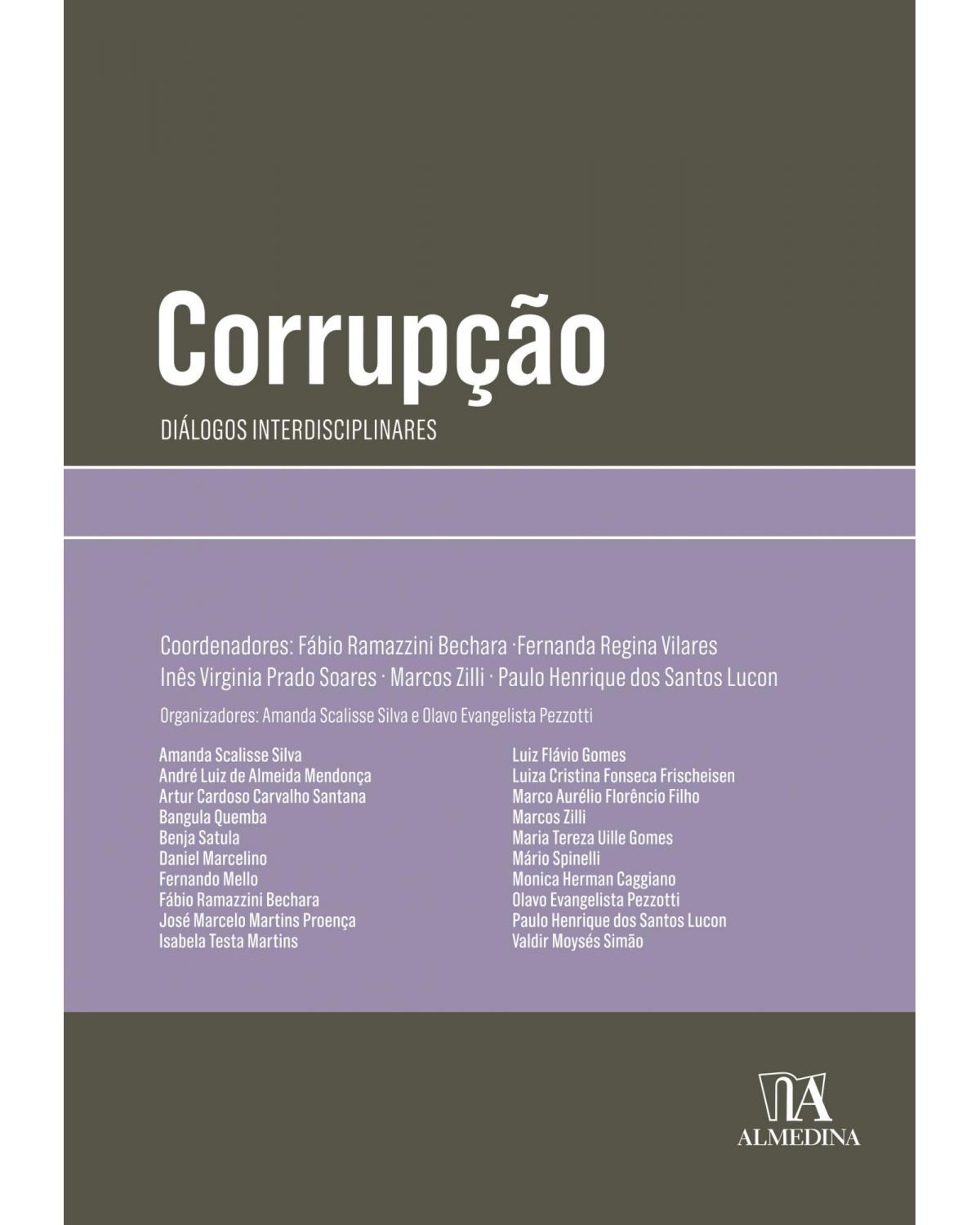 Corrupção: Diálogos interdisciplinares - 1ª Edição | 2020