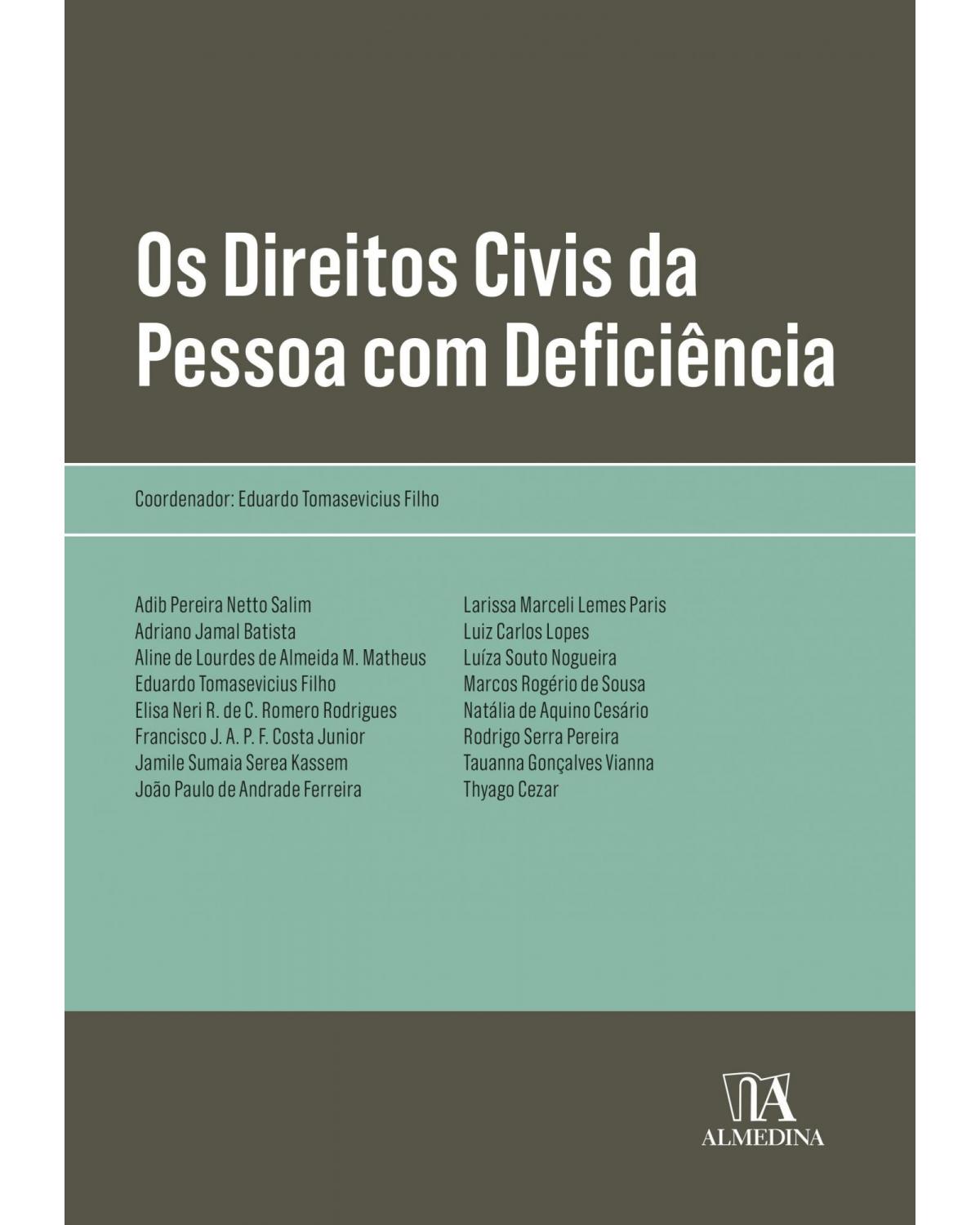 Os direitos civis da pessoa com deficiência - 1ª Edição | 2021