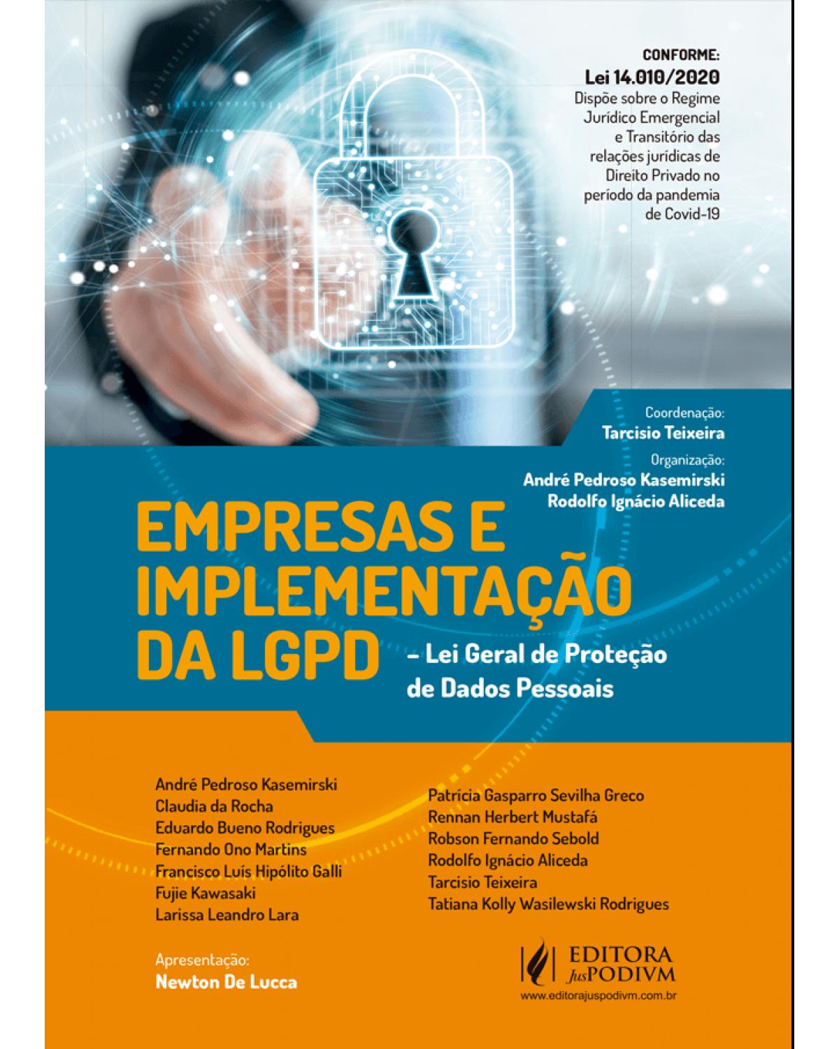 Empresas e a implementação da Lei Geral de Proteção de Dados - 1ª Edição | 2021