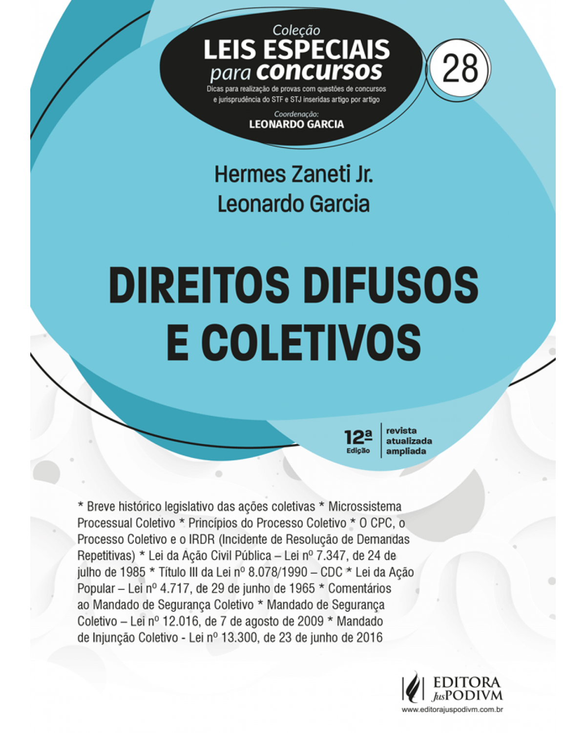 Leis especiais para concursos: Direitos difusos e coletivos - 12ª Edição | 2022