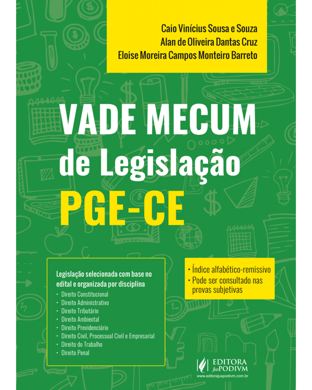 Vade mecum de legislação PGE-CE - 1ª Edição | 2022