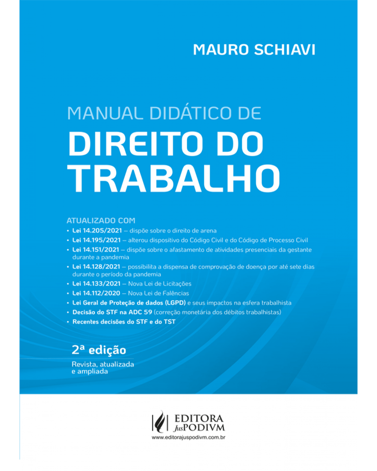 Manual didático de direito do trabalho - 2ª Edição | 2022