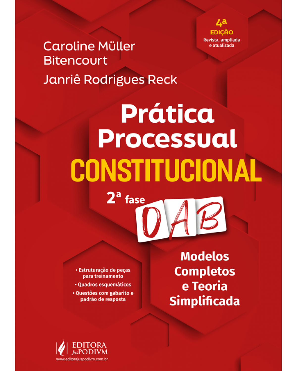 Prática processual constitucional - 2ª fase OAB: modelos completos e teoria simplificada - 2ª Edição | 2022