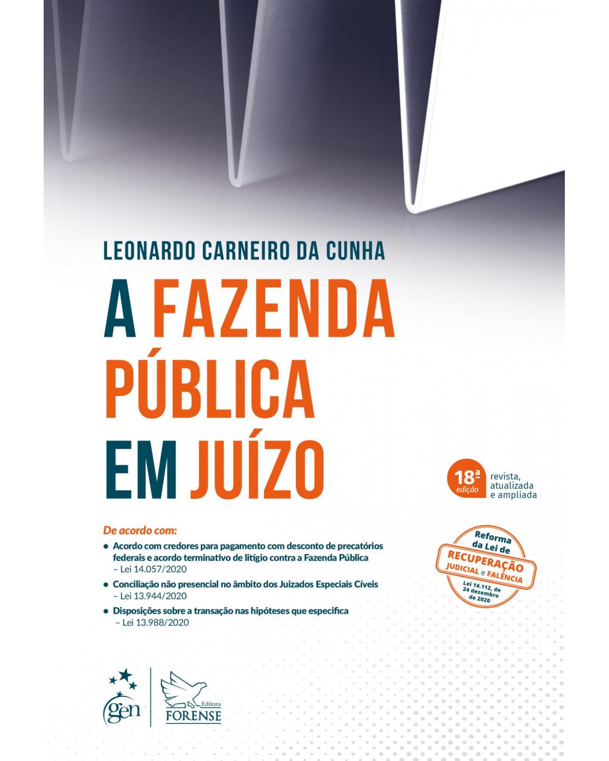 A fazenda pública em juízo - 18ª Edição | 2021