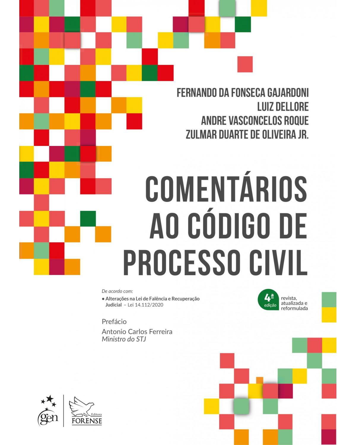 Comentários ao código de processo civil - 4ª Edição | 2021