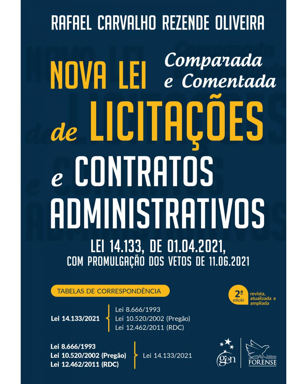 Nova lei de licitações e contratos administrativos - 2ª Edição | 2021