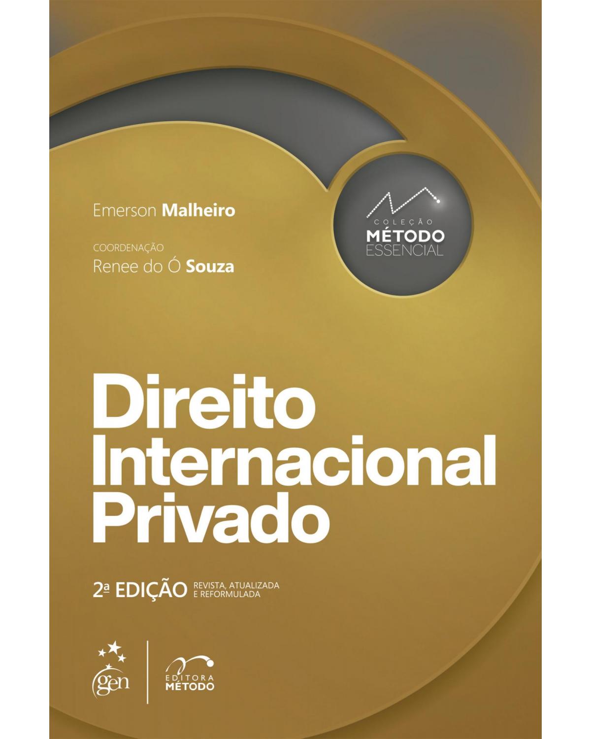 Coleção Método Essencial: Direito internacional privado - 2ª Edição | 2022